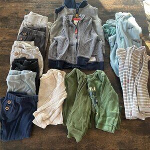 Fall/ Winter Baby Boy Clothing Bundle – Size 6 Months